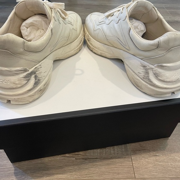 Gucchi Rhyton sneakers men size 9.5 - Picture 7 of 10